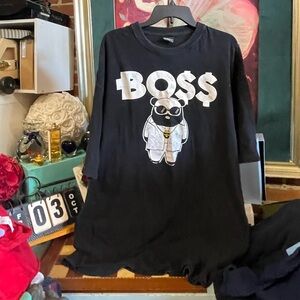 Boss gangster vtg shirt